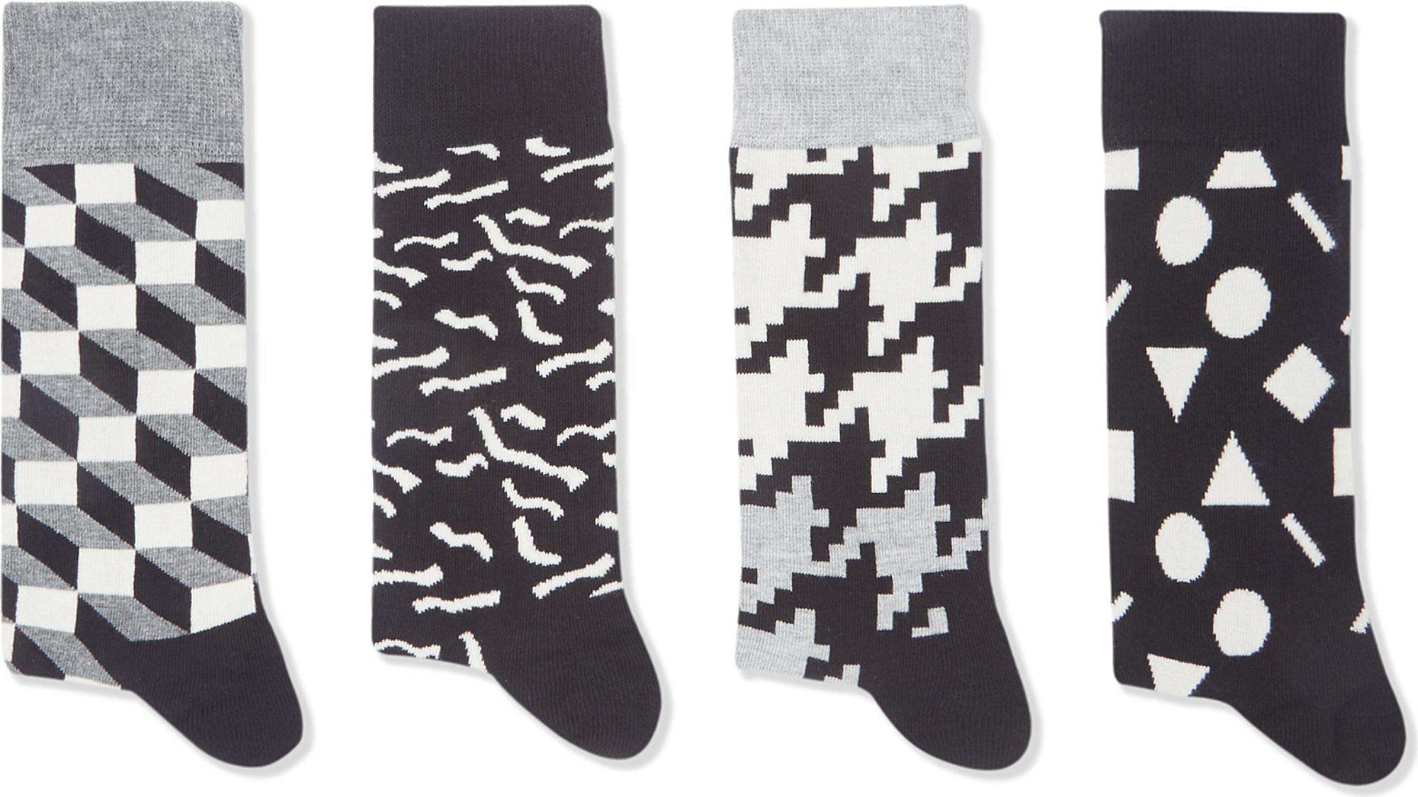 Chaussettes géométriques