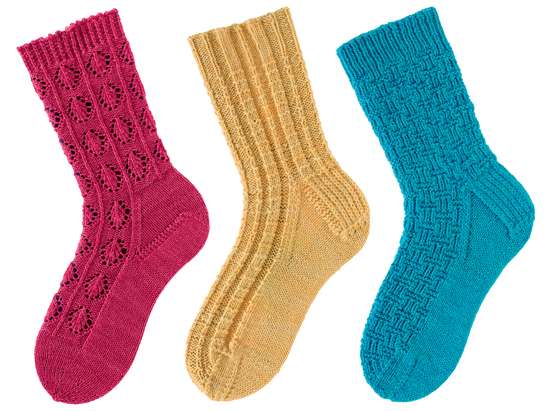 Knitted socks