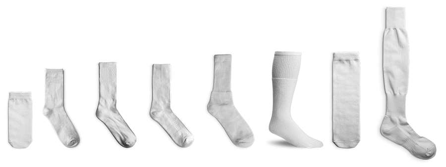 Real Sock Mockup listă