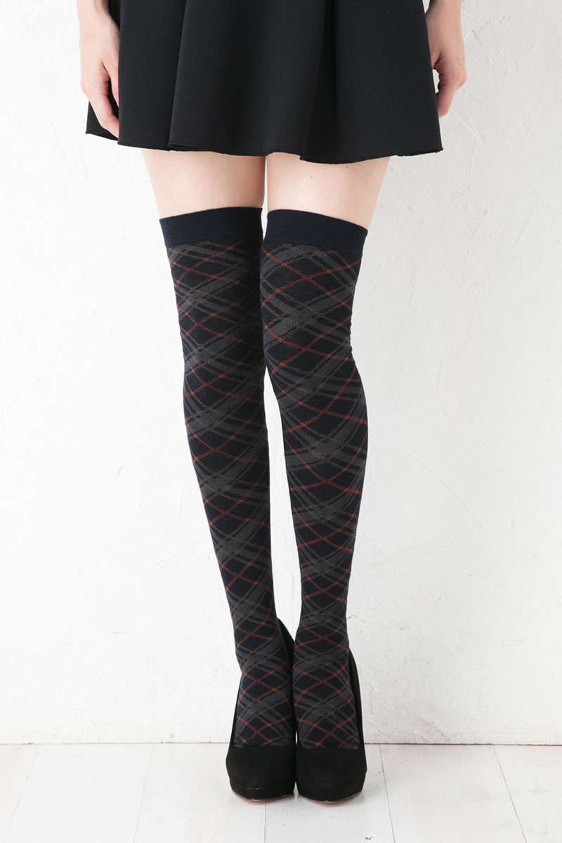 socks length - over knee