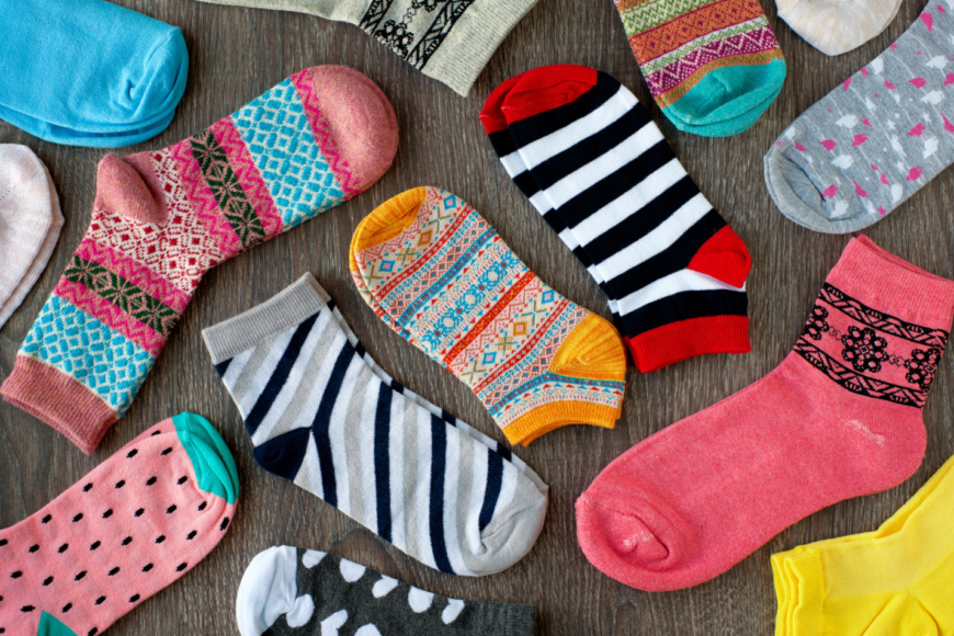 types de chaussettes